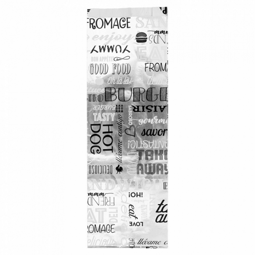 Sac sandwich Parole ALU 12 + 4 x 35 cm - pack de 500 unités