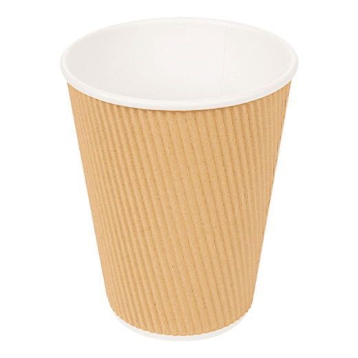 Lot De 100 Gobelets Carton Double Paroi 240 Ml + Couvercles – Café, Thé, Boissons Chaudes & Froides à Emporter – 100% Recyclables