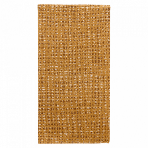 Serviette Double Point® 40x40cm pliage 1/8 Toile de Jute FEEL GREEN - Carton de 1200 unités