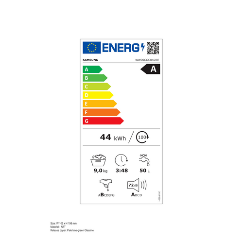 Lave- Linge Frontal SAMSUNG WW90CGC04DTE
