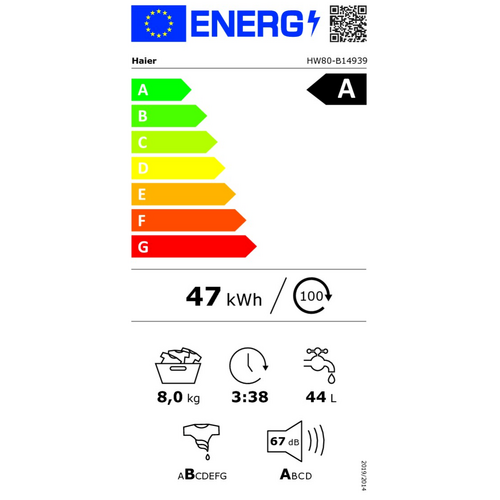 Lave- Linge Frontal HAIER HW80B14939FR