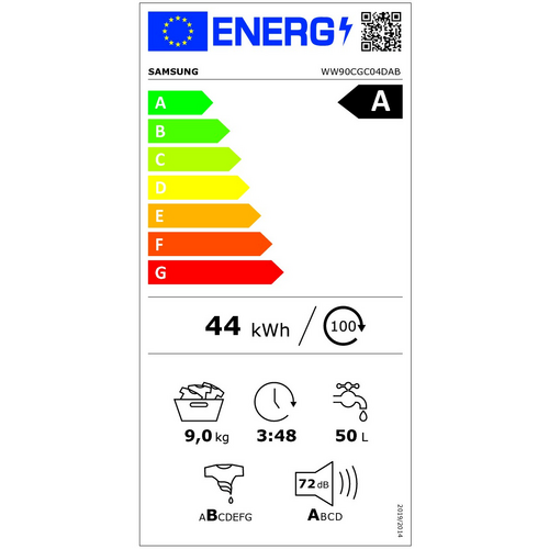 Lave-Linge Frontal SAMSUNG WW90CGC04DAB