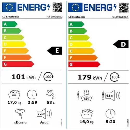 WashTower LG F761TOWERB2