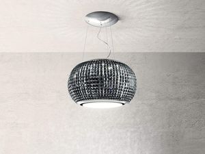 Hotte en îlot Elica PRF0151809 Interstellar 65 cm coloris Noir