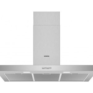 SIEMENS LC96BHM50 CAMPANA CRISTAL INOX 90CM 604M3/H B Acero con frontal SIEMENS LC96BHM50 CAMPANA CRISTAL INOX 90CM 604M3/H B Acero con frontal