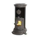 Poêle à Bois Petit Godin 310107 gris métallisé