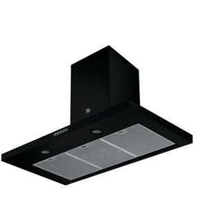 Hotte murale 90 cm Roblin 6839730 BALTIK noir