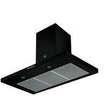 Hotte murale 90 cm Roblin 6839730 BALTIK noir