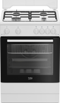 Cuisinière à gaz pose-libre BEKO FBG62121WD