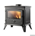 Poêle à bois en fonte Invicta 9148-44 SAMARA anthracite