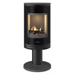 Poêle à bois Deville C077CM-06 EIFFEL Étanche Sur pied