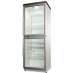 Réfrigérateur 2 portes vitrées BEKO ADN230/1BP