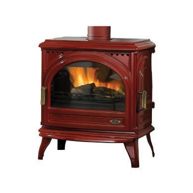 Godin - 366101 - Poêle à bois fonte émaillé 12.5kw anthracite CARVIN Godin - 366101 - Poêle à bois fonte émaillé 12.5kw anthracite CARVIN