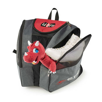 Sac à Dos Porte-Rollers Edea Libre - Transport Patins à Roulettes Ou Glace Avec Poches Ventilées Et Cape Anti-Pluie