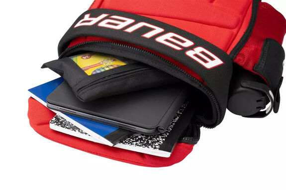 Sac à dos Bauer Glove rouge noir