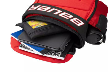 Sac à dos Bauer Glove rouge noir