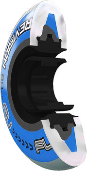 Roue hockey Revision Flex soft bleu noir