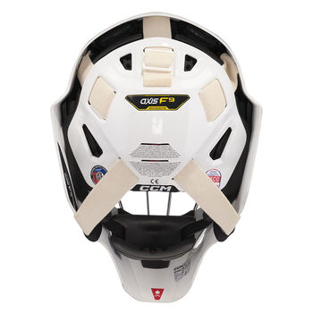 Masque gardien CCM Axis F9 senior noir