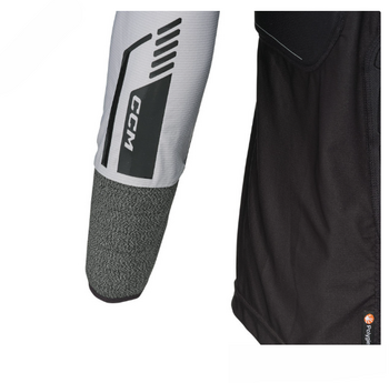 T-shirt CCM Tacks Pro manches longues anti-coupure protège-cou Senior