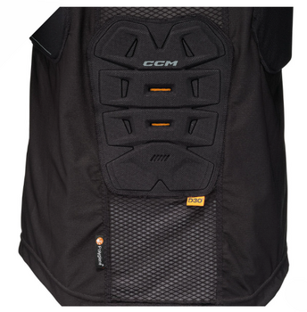 T-shirt CCM Tacks Pro manches longues anti-coupure protège-cou Senior