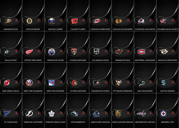 Grip Tape palette Rezztek NHL - BLACK
