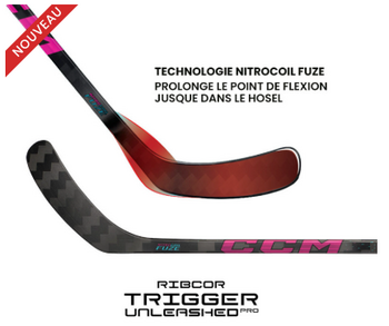 Crosse CCM Ribcor Trigger Unleashed PRO  Grip Senior