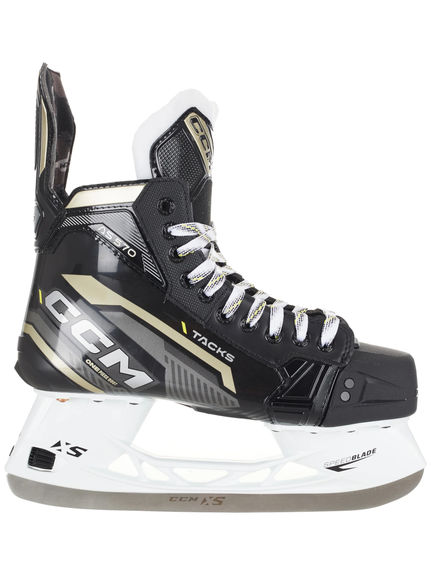 Patins à Roulettes Hockey CCM Tacks AS570 Taille 44.5 EU - Regular, Roues RIZON 76A, Châssis Aluminium, Rigidité 150 Cm