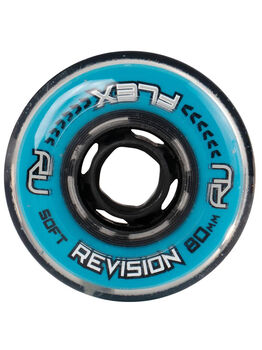 Roue hockey Revision Flex soft bleu noir