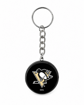 Porte clef NHL palets Pingouins