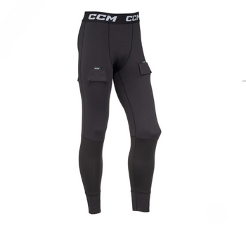 Pantalon CCM Base jock Compression coquille senior