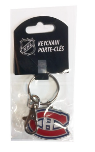 Porte-clés logo équipes NHL officiel