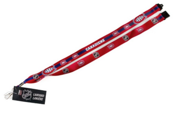 Lanières pour clés logo équipes officiel NHL CANADIENS