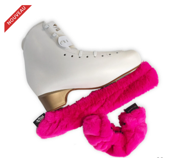 Protège-lames GUARDOG SoftPawz Fuzzy fourrure rose fuchsia