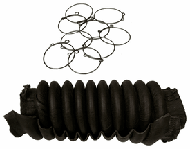 Accordéon de direction en cuir (divisible)