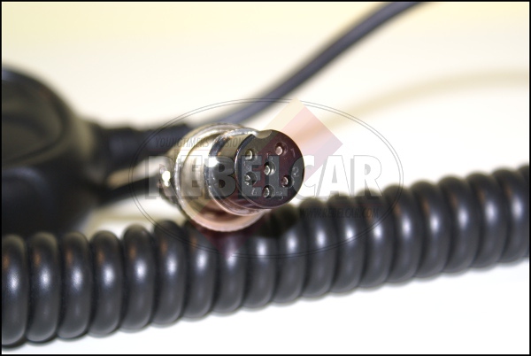Microphone CRT M-9 6 Broches Pour CB Radio SS9900 - Microphone CB Avec Boutons Canaux