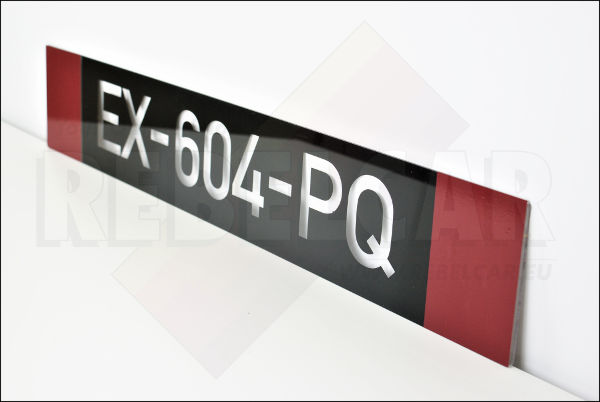Éclairage Plaque D'immatriculation Pour Renault, Dacia, Opel, Nissan - Noir/gris - Référence 43-2201-N-89741 - 11