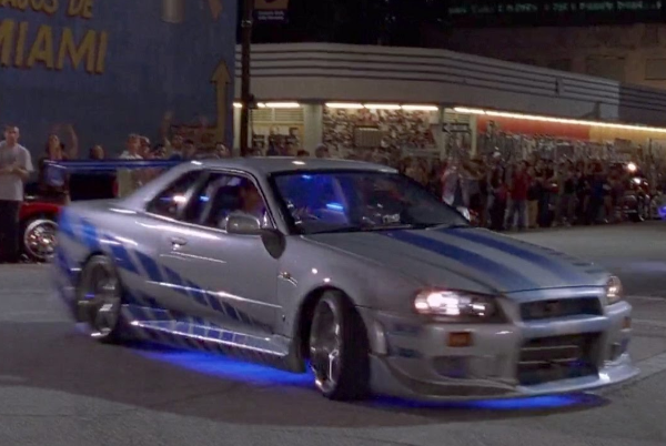 2 Fast 2 Furious Nissan Skyline Gt R R34 Movie Plate Florida T4u 842