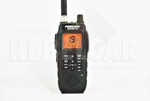 PRESIDENT RANDY 3 PORTABLE CB AM/FM