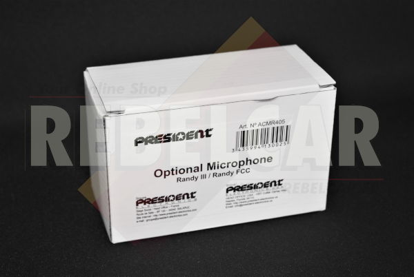 External microphone for Randy 3 PRESIDENT / version with simple jack plug