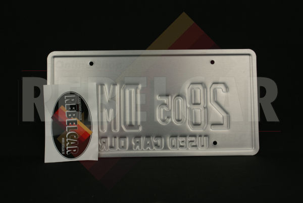 Car Number Plate Design