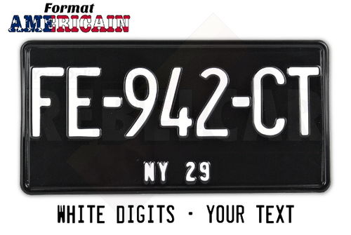 Plaque D'immatricollection Wisconsin 1927 - Noir Et Blanc (occasion, état Brut)