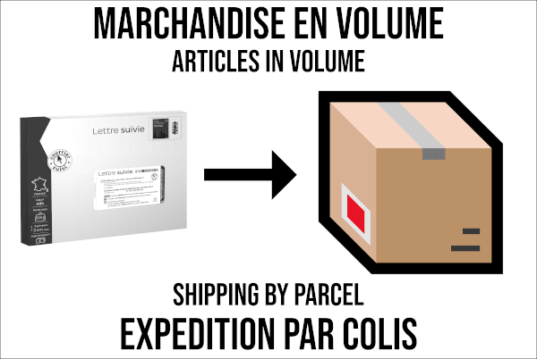 Postage clearing - Colissimo delivery