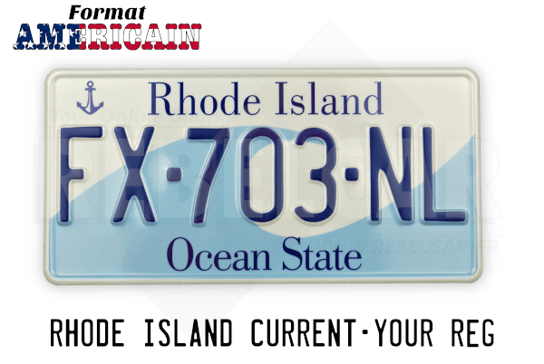 Blue licence plate lights 2025