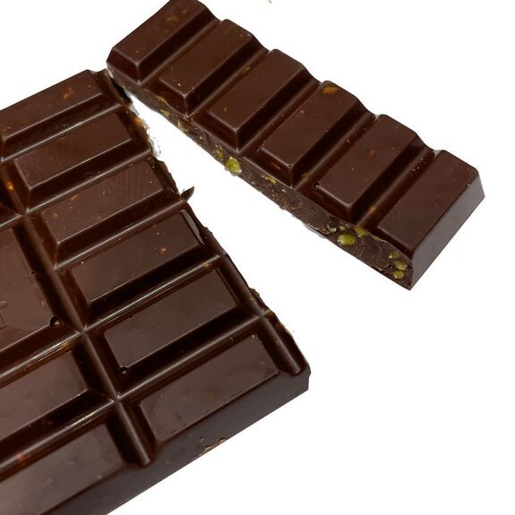 Chocolat Bonnat Noir & Pistache