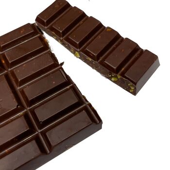Chocolat Bonnat Noir & Pistache