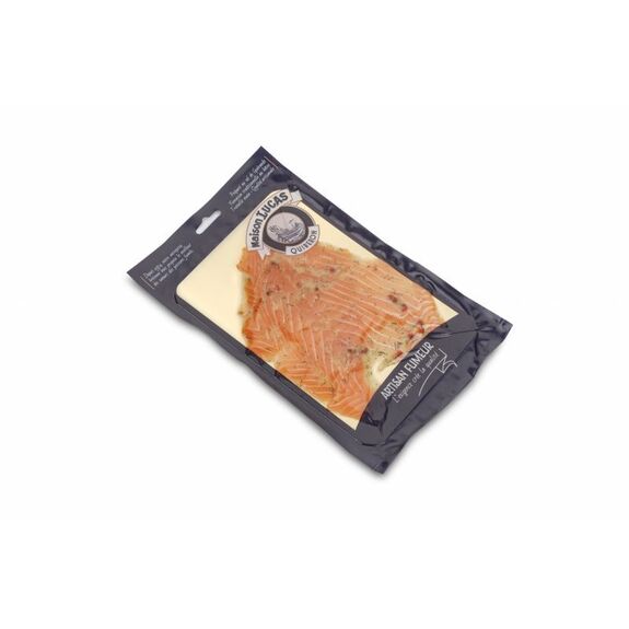 Saumon fumé mariné, 2 tranches, 100g