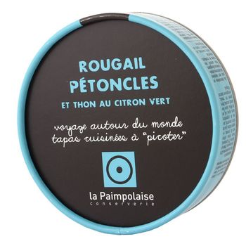 Tapas Rougail pétoncle et thon au citron vert, 100g
