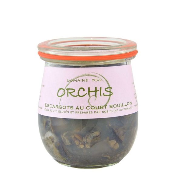 Escargots au court-bouillon, 120g