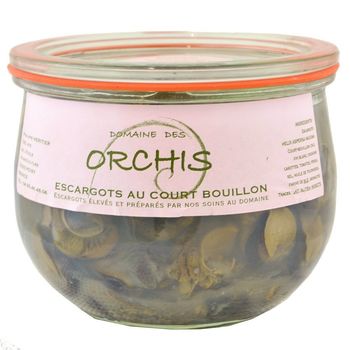 Escargots au court-bouillon, 320g