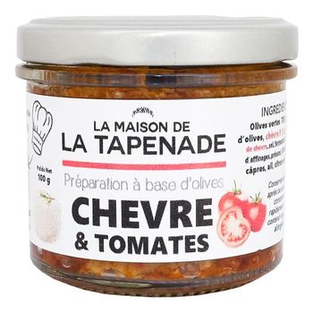 Chèvre & Tomate by la Maison de la Tapenade, 100g